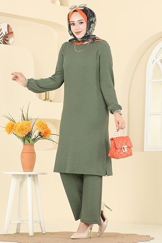 moda selvim Combined 4136PM271 Almond Green - Thumbnail