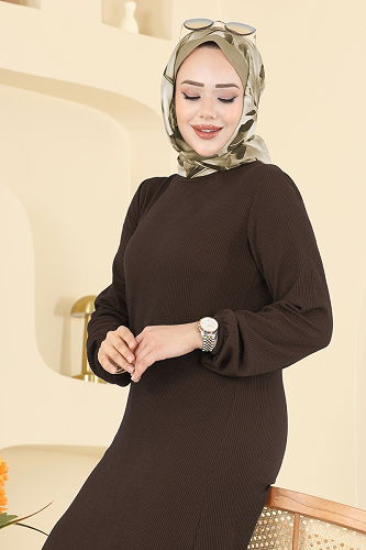 moda selvim Combined 4136PM271 Brown - Thumbnail