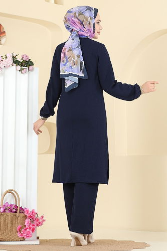 moda selvim Combined 4136PM271 Navy Blue - Thumbnail