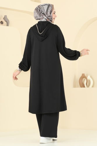 moda selvim Combined 415DVL817 Black - Thumbnail