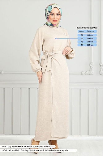 moda selvim Combined 4163MP930-M Stone - Thumbnail