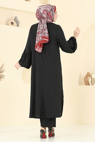 moda selvim Combined 417DVL817 Black - Thumbnail