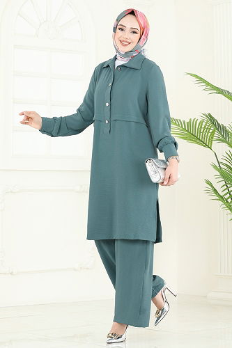 moda selvim Combined 419DVL817 Mint - Thumbnail