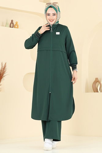 moda selvim Combined 424DVL817 Emerald - Thumbnail