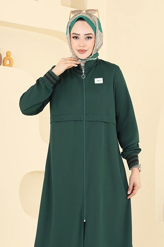 moda selvim طقم زيتي 424DVL817 - Thumbnail