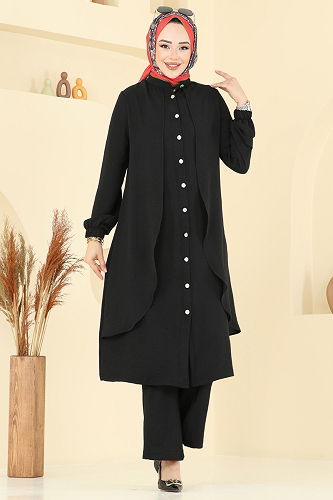 moda selvim Combined 425DVL817 Black - Thumbnail