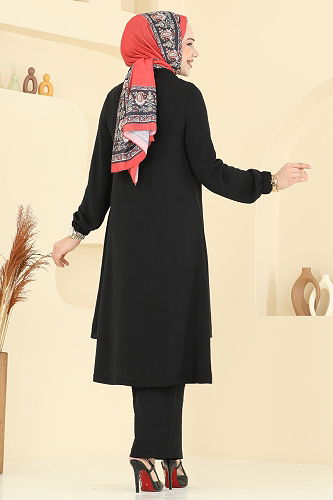 moda selvim Combined 425DVL817 Black - Thumbnail