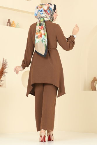 moda selvim Combined 426DVL817 Brown - Thumbnail