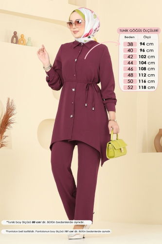 moda selvim طقم توتي 426DVL817 - Thumbnail