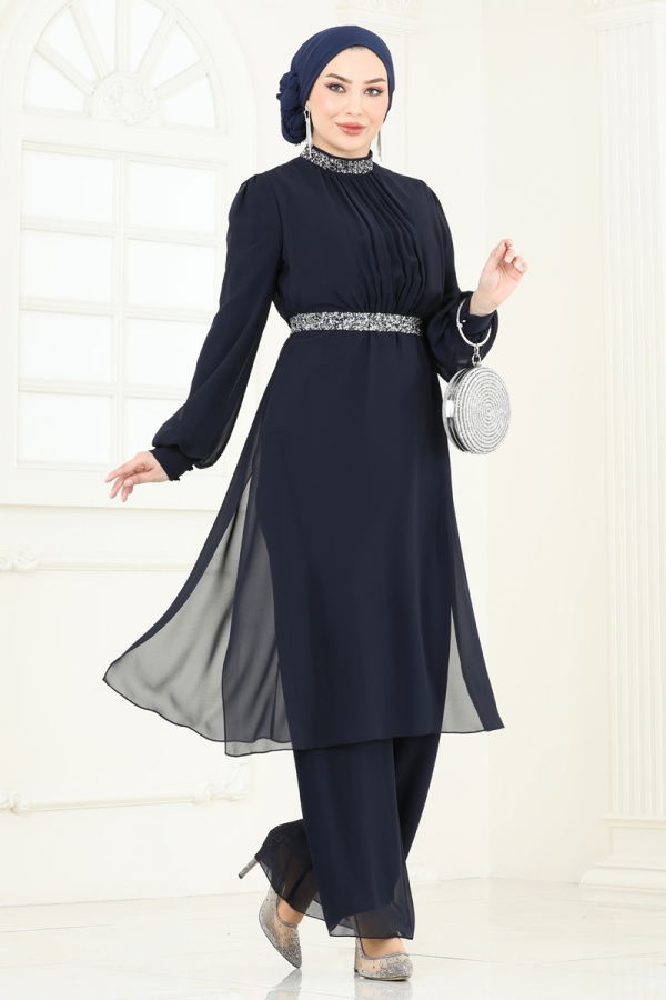 Modaselvim NET 20%+20% DISCOUNT IN THE CARD Combined 4272AB368 Navy Blue