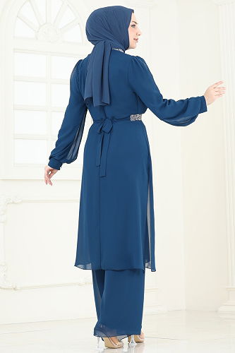 moda selvim طقم بترولي 4272AB368 - Thumbnail