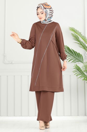 D.V.L. - طقم بني 427DVL817