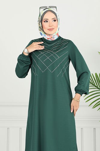 moda selvim Combined 429DVL817 Emerald - Thumbnail