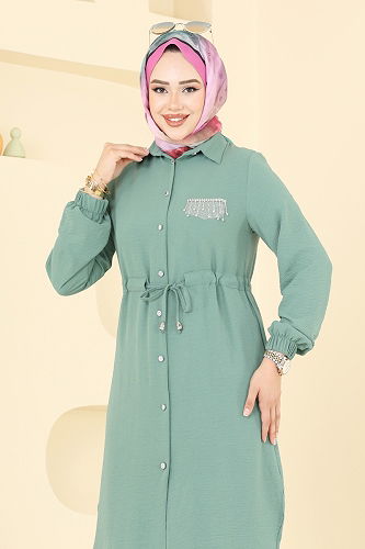 moda selvim Combined 438DVL817 Mint - Thumbnail