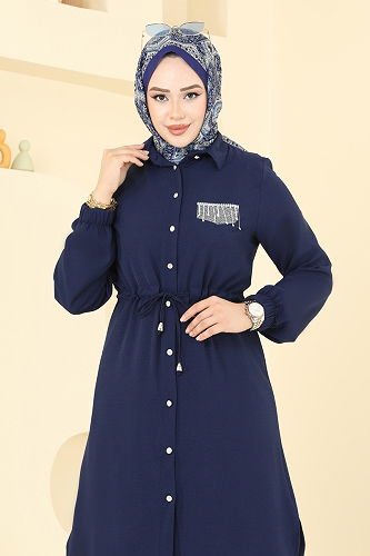 moda selvim Combined 438DVL817 Navy Blue - Thumbnail