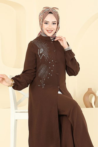 moda selvim Combined 440DVL817 Brown - Thumbnail