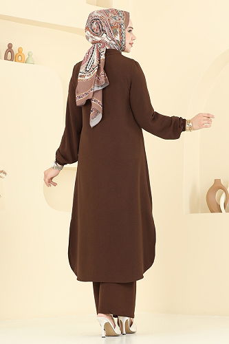 moda selvim Combined 440DVL817 Brown - Thumbnail