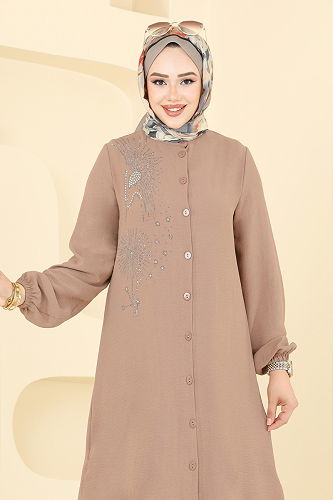 moda selvim طقم بيج 440DVL817 - Thumbnail