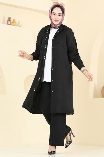 moda selvim Combined 442DVL817 Black - Thumbnail