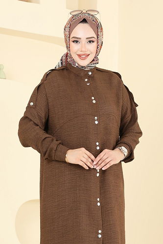 moda selvim Combined 442DVL817 Brown - Thumbnail