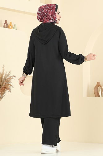 moda selvim Combined 443DVL817 Black - Thumbnail