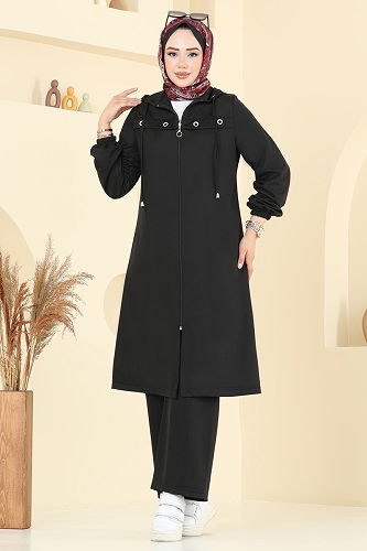 moda selvim Combined 443DVL817 Black - Thumbnail