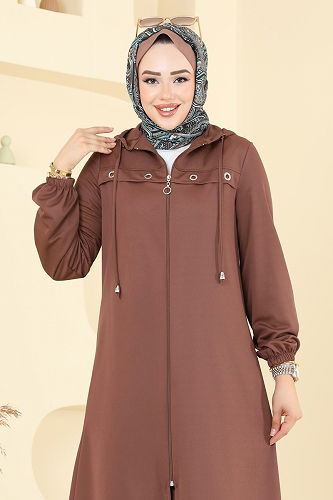 moda selvim Combined 443DVL817 Brown - Thumbnail