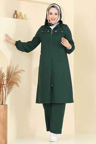 moda selvim Combined 443DVL817 Emerald - Thumbnail