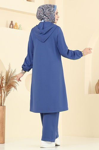 moda selvim Combined 443DVL817 Indigo - Thumbnail