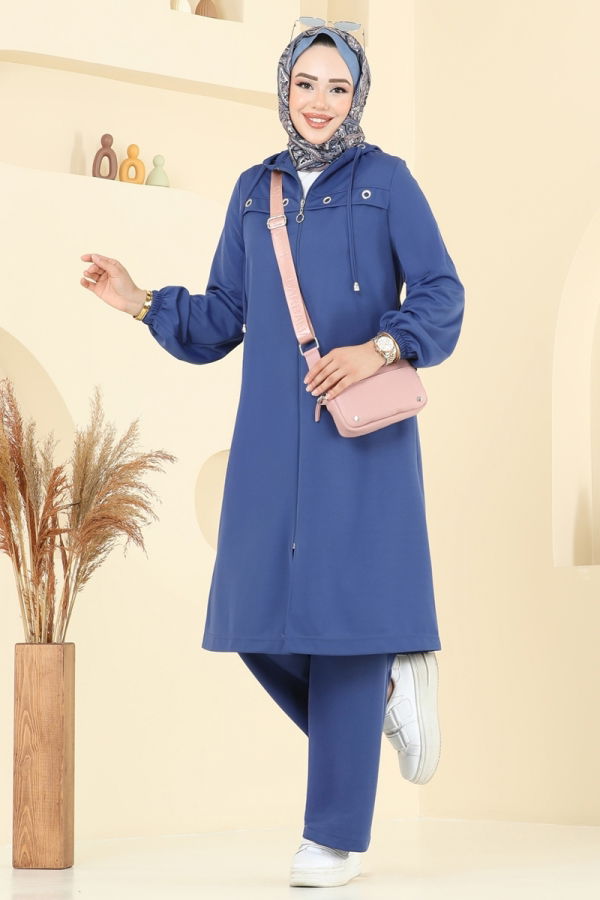 Modaselvim NET 20%+20% DISCOUNT IN THE CARD Combined 443DVL817 Indigo