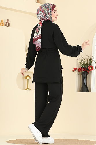 moda selvim Combined 4459BRZ597 Black - Thumbnail