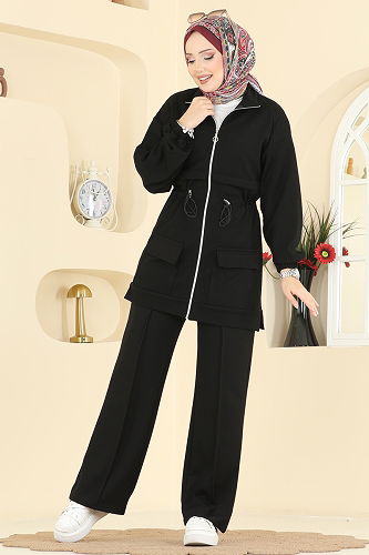 moda selvim Combined 4459BRZ597 Black - Thumbnail