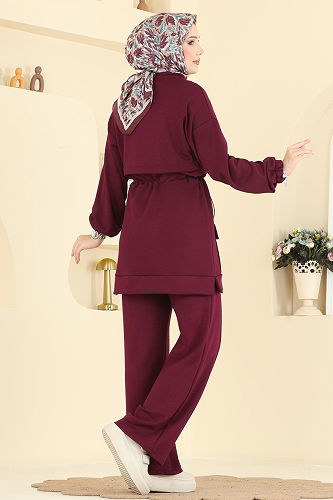 moda selvim طقم توتي 4459BRZ597 - Thumbnail