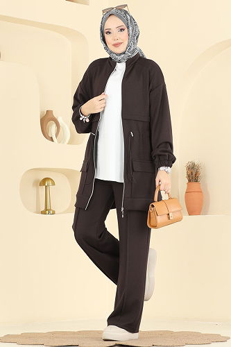 moda selvim Combined 4459BRZ597 Light Brown - Thumbnail