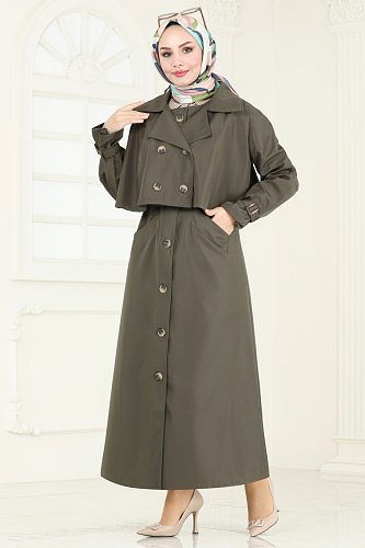 moda selvim Combined 4459MSM187 Khaki - Thumbnail