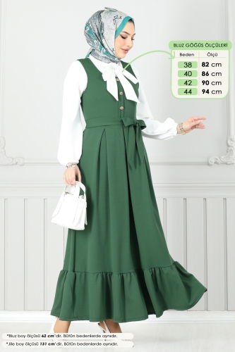 moda selvim Combined 4462NFC1010 Green - Thumbnail