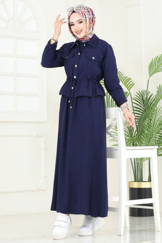 M.S.M - Combined 4465MSM187 Navy Blue