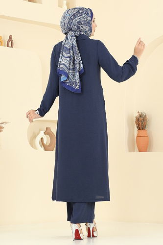 moda selvim Combined 446DVL817 Navy Blue - Thumbnail