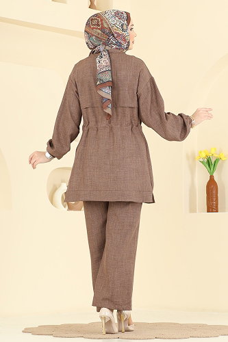 moda selvim Combined 4471BRZ597 Brown - Thumbnail