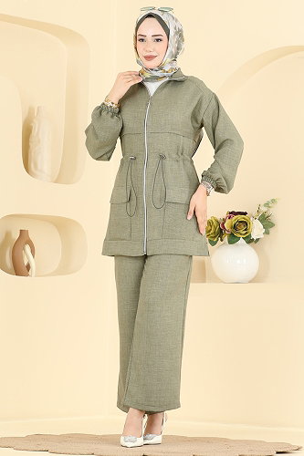 moda selvim Combined 4471BRZ597 Khaki - Thumbnail