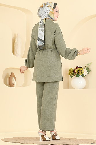 moda selvim Combined 4471BRZ597 Khaki - Thumbnail