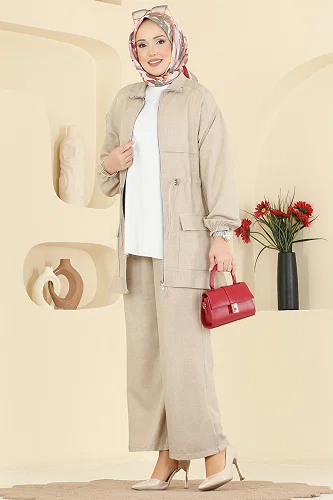moda selvim Combined 4471BRZ597 Stone - Thumbnail