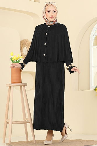 moda selvim Combined 4478BRZ597 Black - Thumbnail