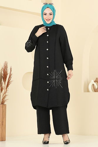 moda selvim Combined 447DVL817 Black - Thumbnail