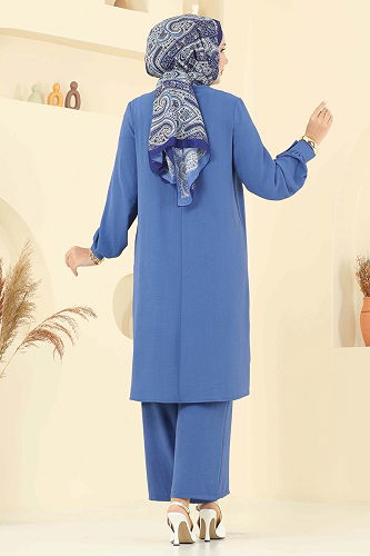 moda selvim Combined 448DVL817 Indigo - Thumbnail