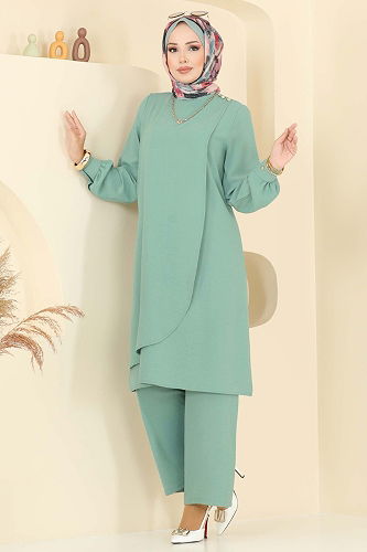 moda selvim Combined 448DVL817 Mint - Thumbnail