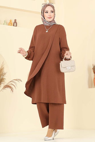 moda selvim Combined 448DVL817 Tan - Thumbnail