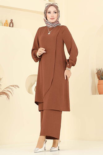 moda selvim Combined 448DVL817 Tan - Thumbnail