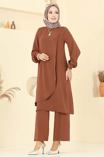 moda selvim Combined 448DVL817 Tan - Thumbnail