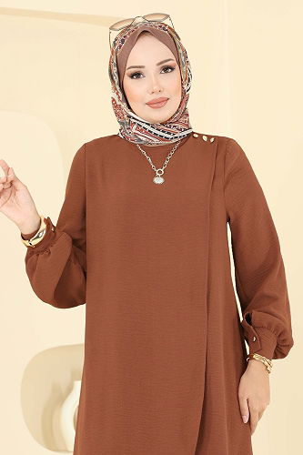 moda selvim Combined 448DVL817 Tan - Thumbnail